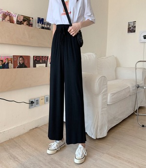 【MumuIns 】 夏新作大人気カシュアルストレートパンツ　A0196