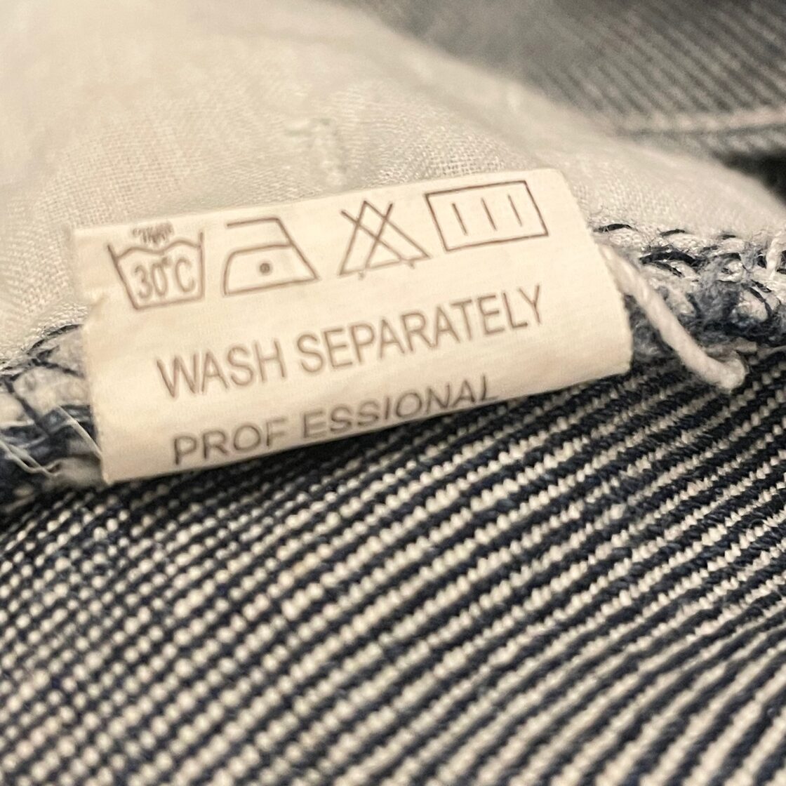 ROCAWEAR ノースリーブデニムベスト ネイビー×ホワイト XLサイズ | PAY ID