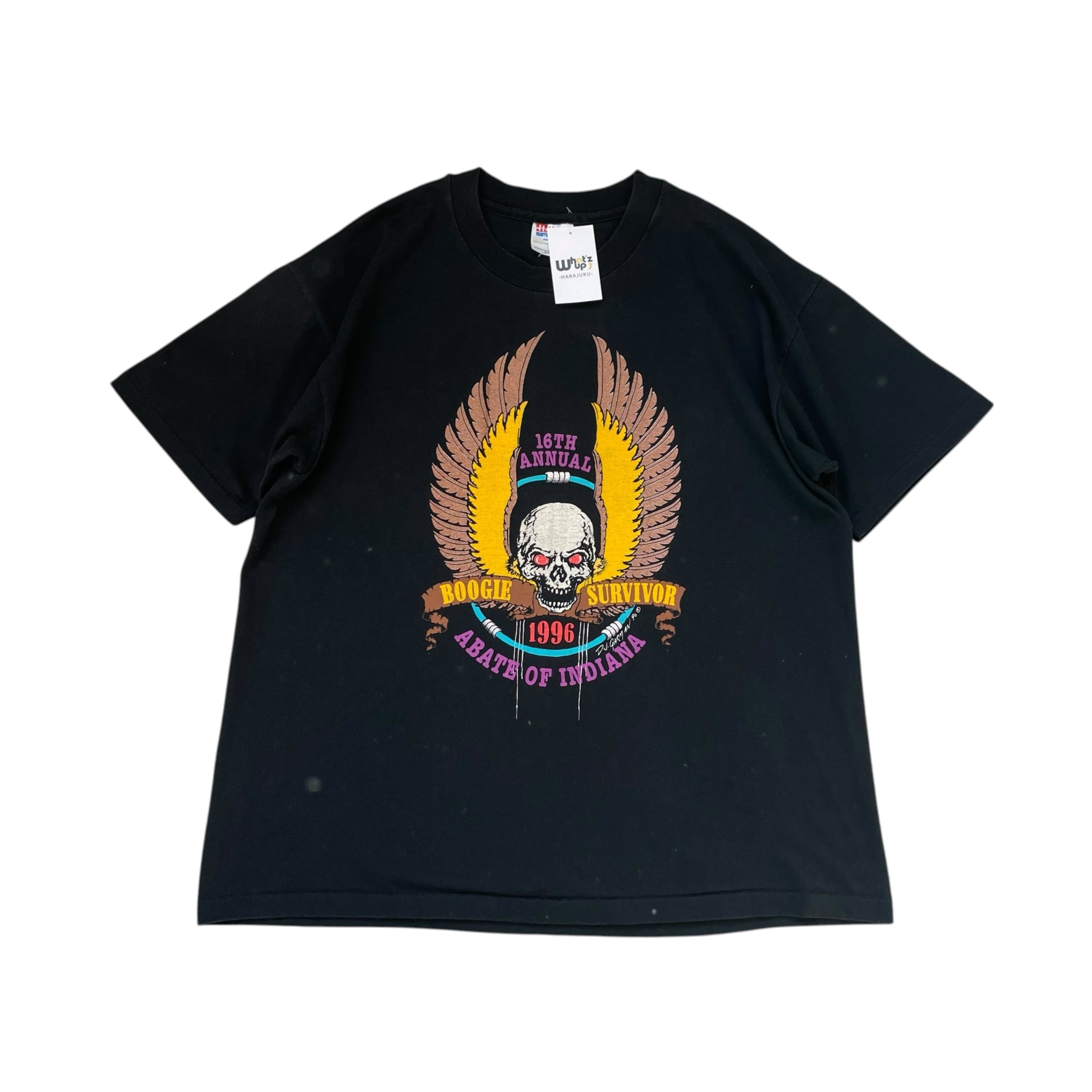 1996s BOOGIE SURVIVOR "MIDWEST'S BIKER FEST" T-shirt