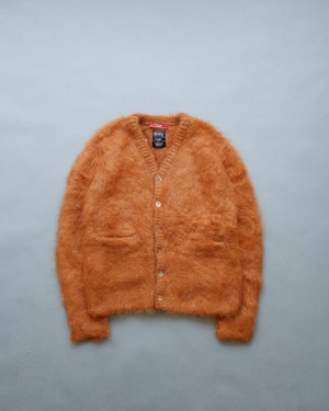 Leh Mohair Wool Cardigan (Camel)