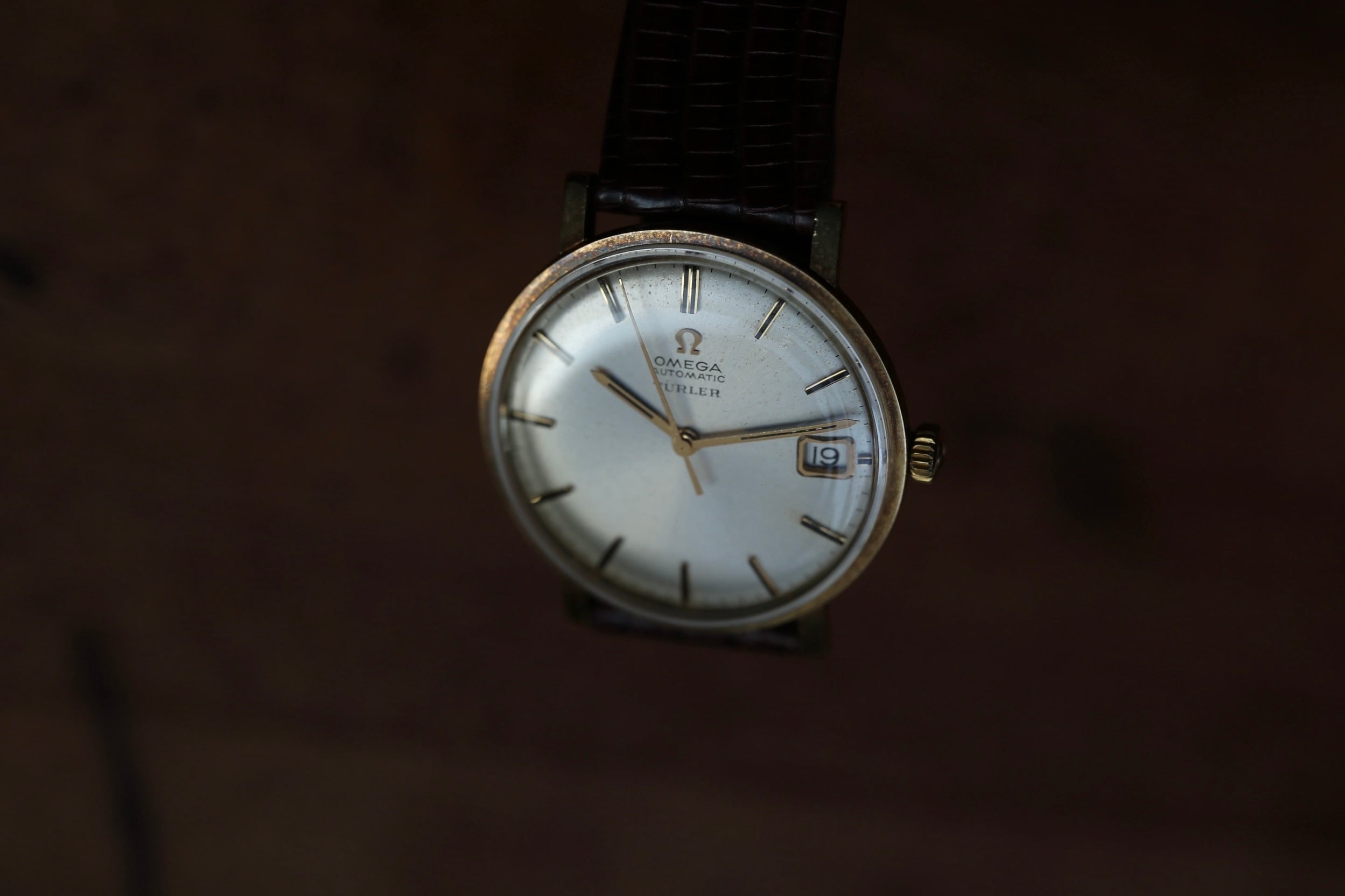 OMEGA】 1965年製 オメガ ノンネーム TURLER(チューラー)別注 18金無垢
