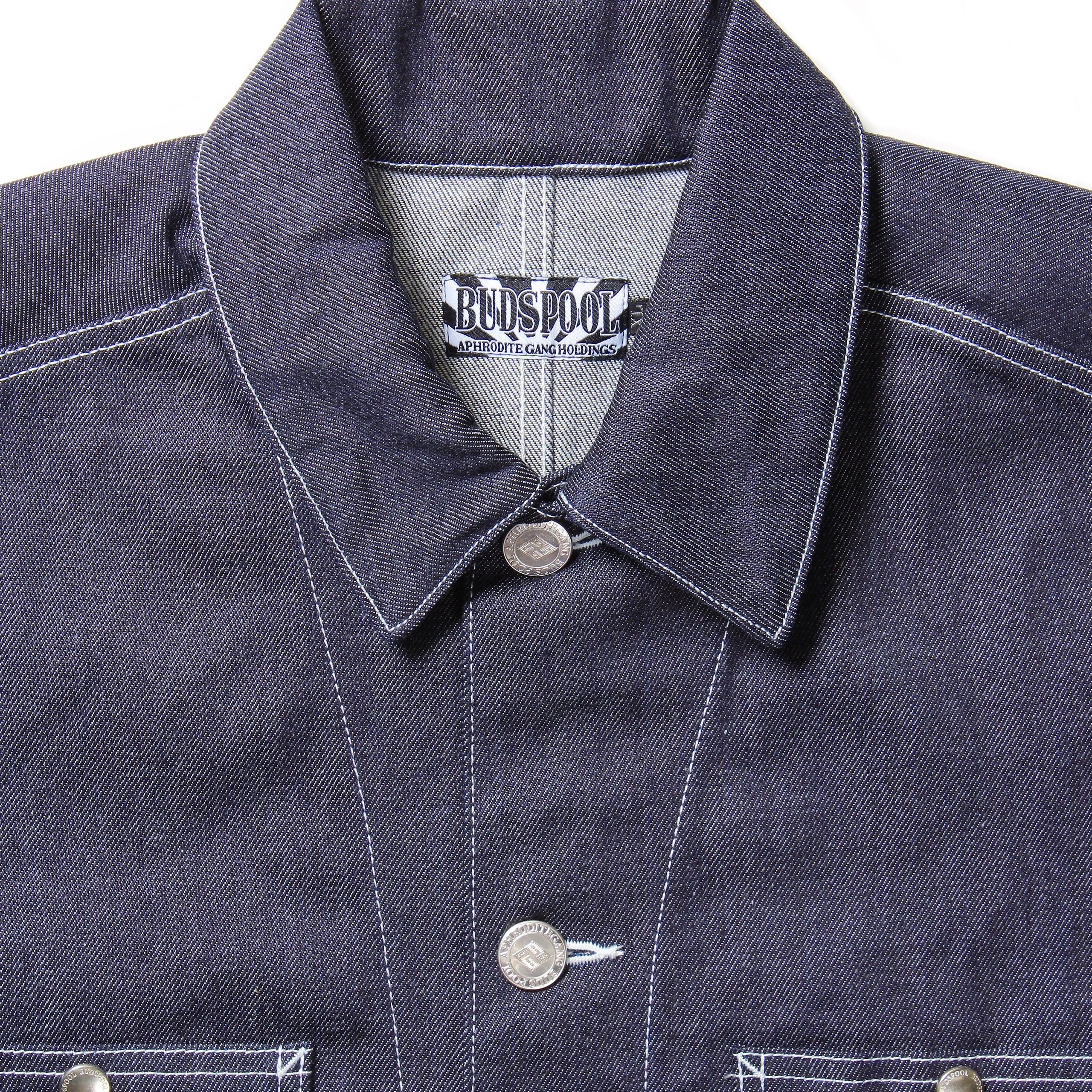 麻LOGO DENIM JACKET | APHRODITE GANG HOLDINGS