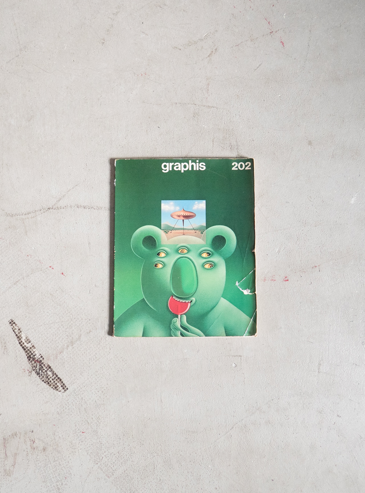 "graphis no.202" 1970s Magazine book