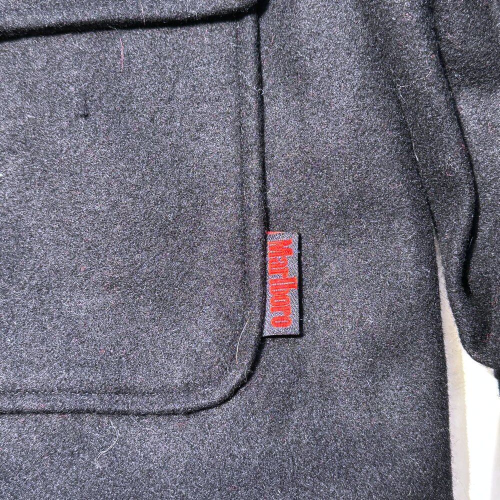 Marlboro] Vintage Marlboro reversible wool jacket [1990s-] Vintage
