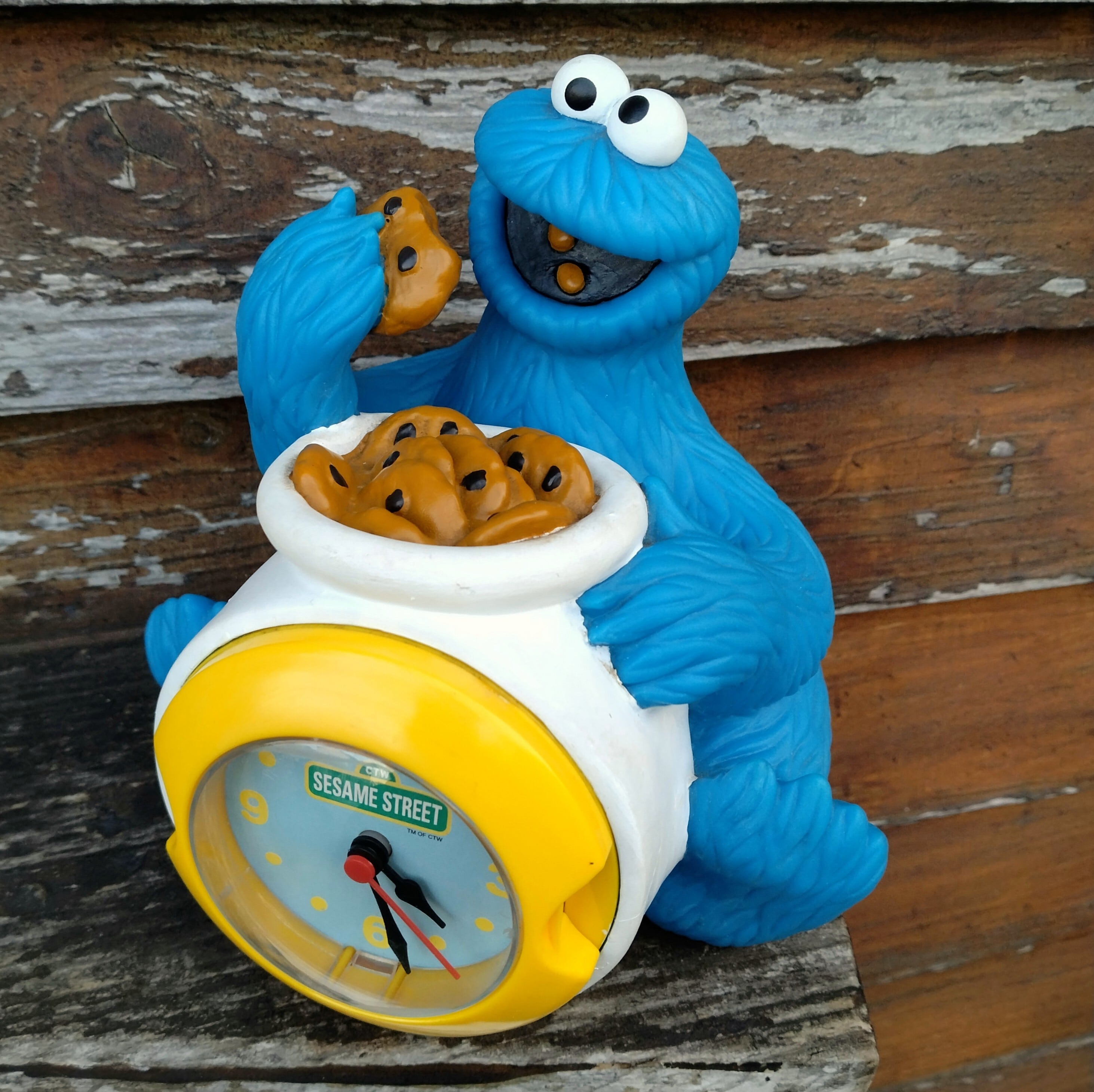 Cookie Monster Clock / 5500yen / クッキーモンスター / 置き時計