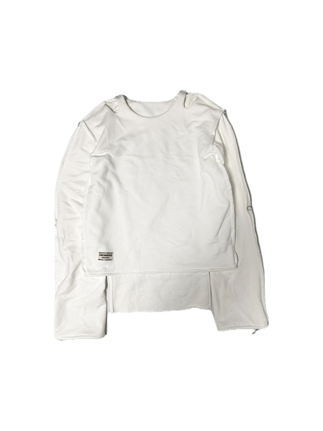 UNFINISHED ガーゼシャツトレーナー25055