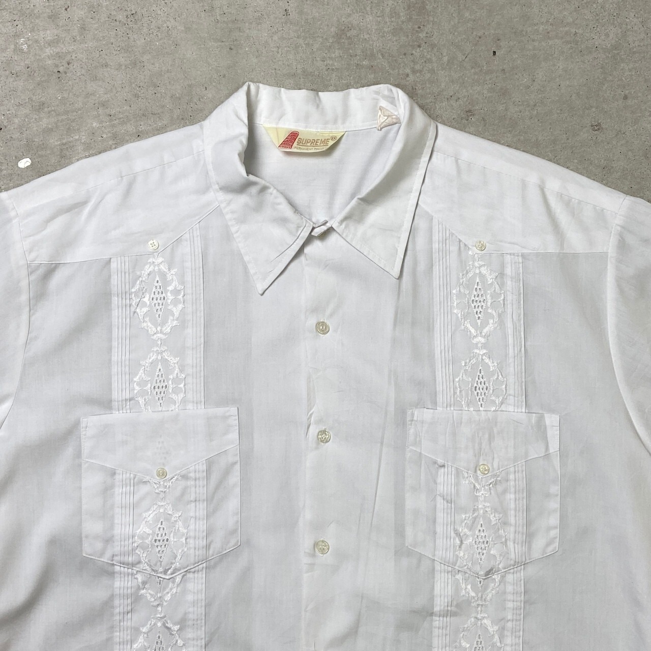 SUPREME キューバシャツ オープンカラーシャツ メンズ2XL 古着 