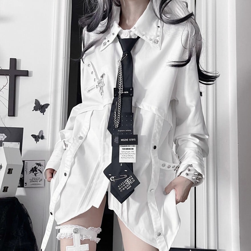 地雷系 ブラックタイ サブカル系 ゴシック ライブ 推し活 コミケ