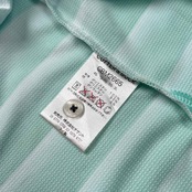 CUTTER & BUCK カッターアンドバック グラデーション ボーダー柄 半袖 ポロシャツ サイズ M /ゴルフ/スポーツ