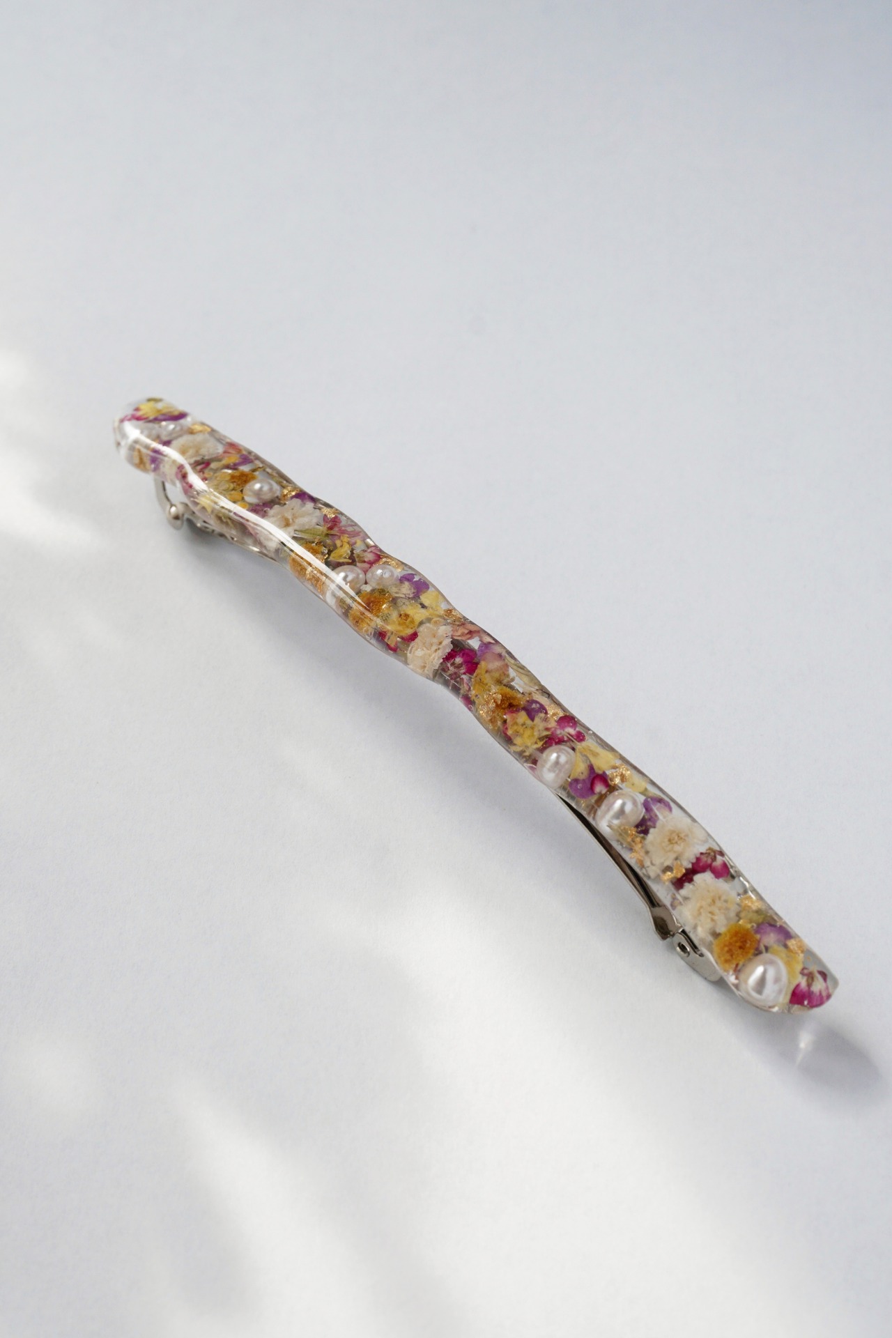 ロングフラワーバレッタ②