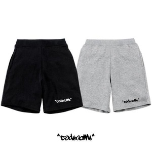 CODENAME 「”TAG LOGO” Sweat Shorts Black/Gray」