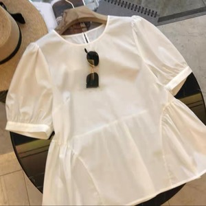 パフスリーブフレアブラウス　A2231