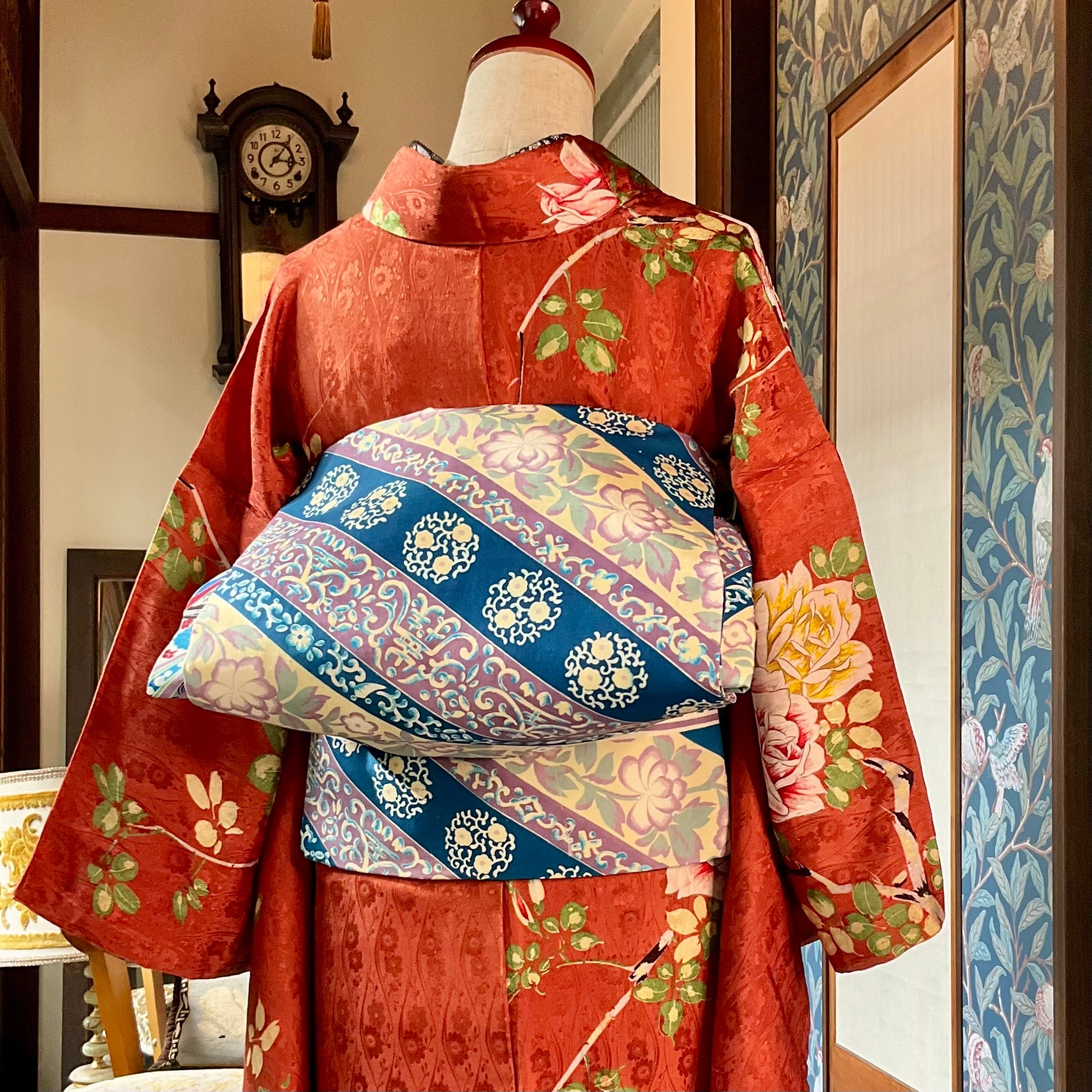 アンティーク帯　アンティーク着物 アンティーク帯 | kimono tento