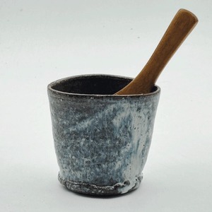 信楽焼・萩たわみしゃもじ立て