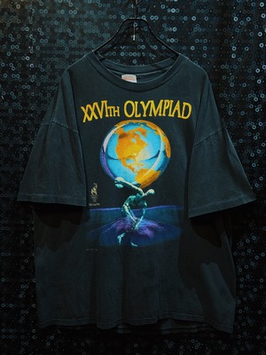【ÆIEM】"Hanes HEAVYWEIGHT"vintage 1996 Atlanta Olympics “XXVIth Olympiad” Vintage T-Shirt