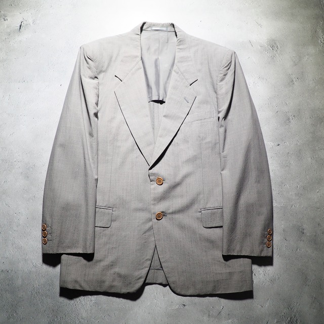 ” Christian Dior ” Beautiful Georgette weaving vintage loose tailored jacket