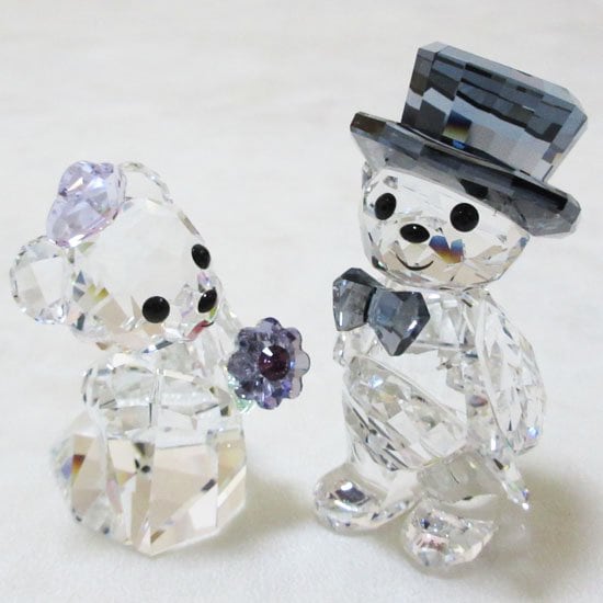 スワロフスキー　クリスベア　あなたとわたし スワロフスキー 「クリスベア あなたとわたし」（Kris Bear You & I