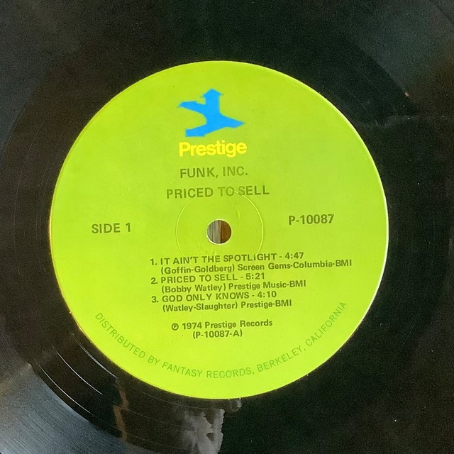 FUNK INC. / PRICED TO SELL | Plastic Soul Records