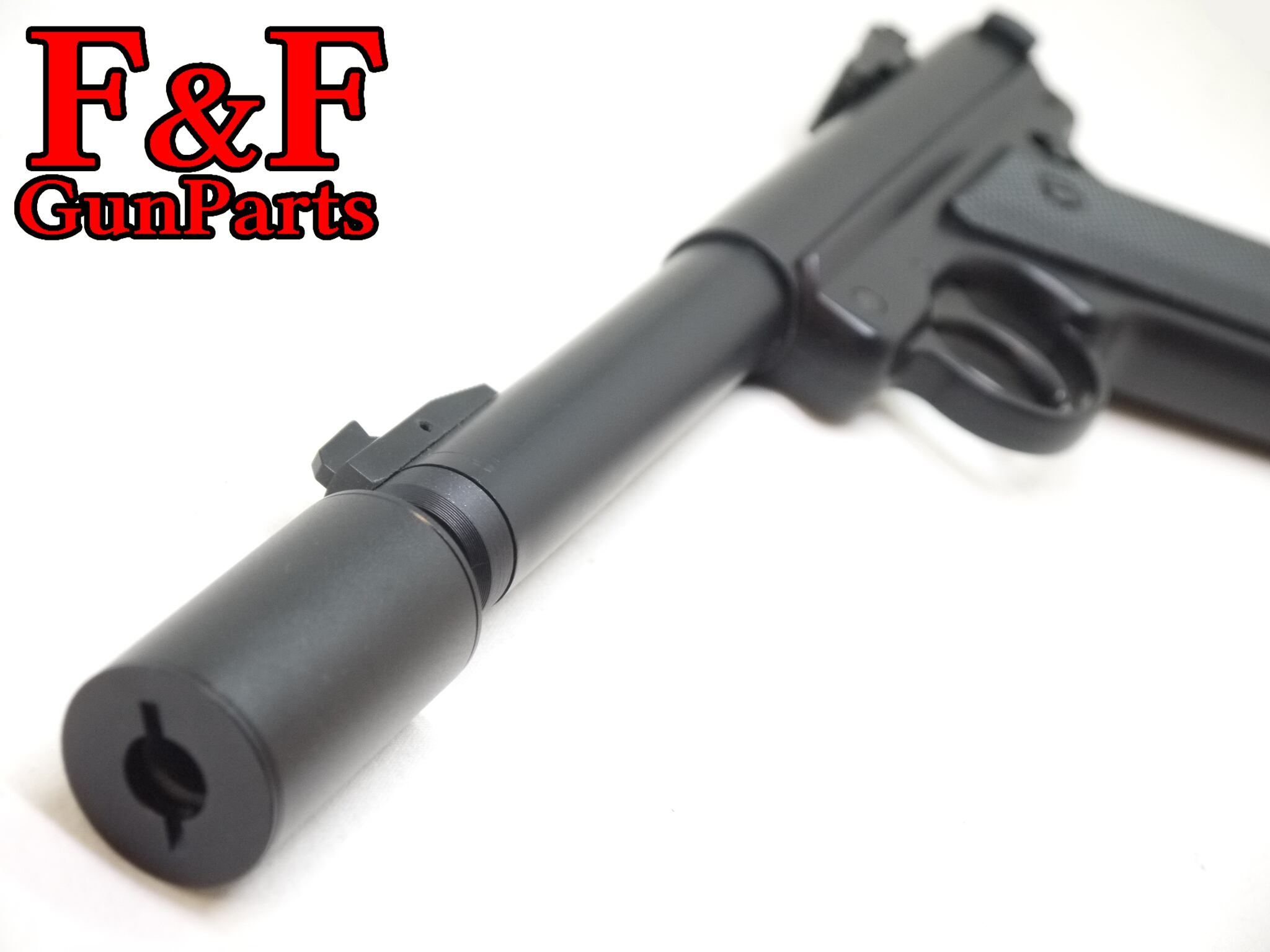 KJworks RugerMK1対応 11mm正ネジ マズルアダプター