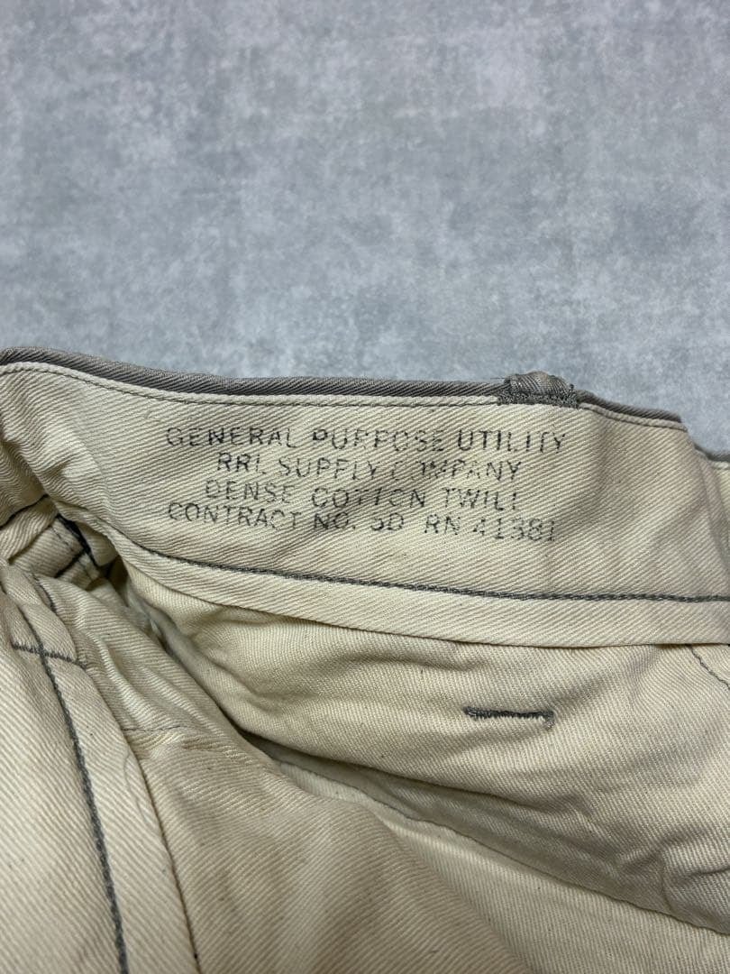 RRL コットンツイル チノパンツ グレー W31 | CHASE