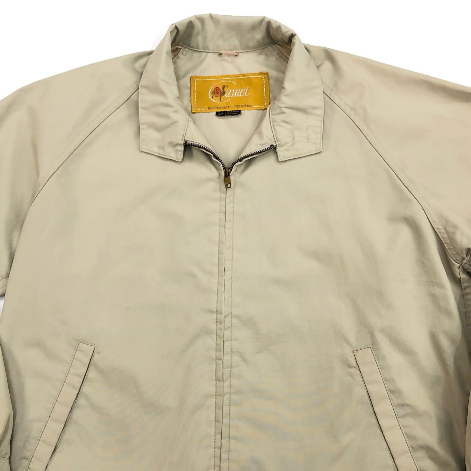 Camel スウィングトップ ブルゾン ベージュ サイズ：42 | 古着屋 EAGLEBASE