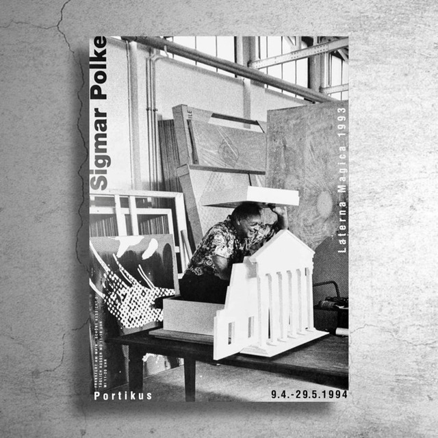 画家『アントニオ・カルデラーラ』スイス現代美術館制作ポスター