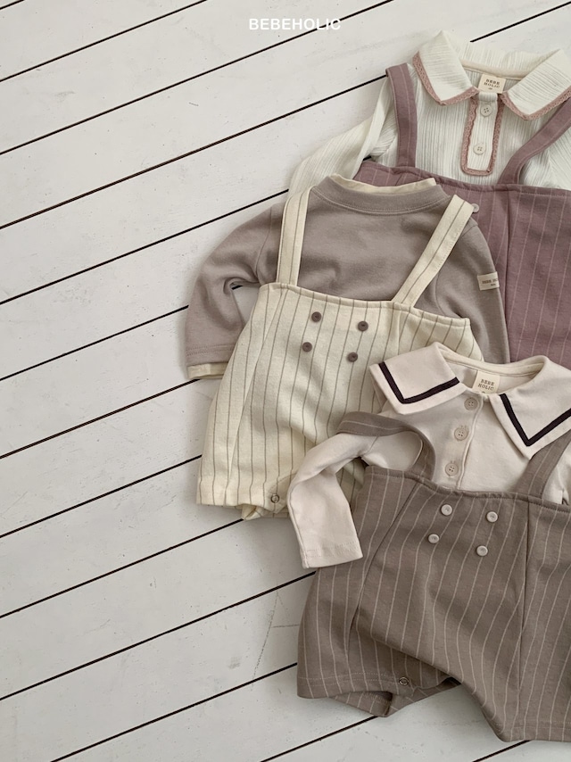 [bebeholic] stitch overalls