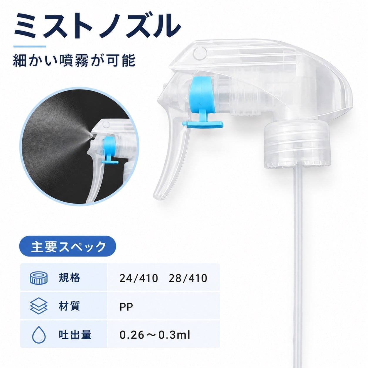 2個入り】24mm/28mm ミストノズル 送料込 | tanukisupply