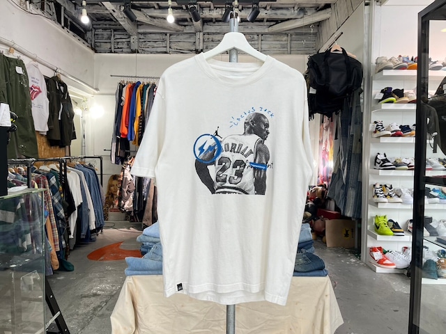 NIKE × TRAVIS SCOTT × FRAGMENT JORDAN BRAND M J TSF SS TEE WHITE MEDIUM DJ0619-133 18076