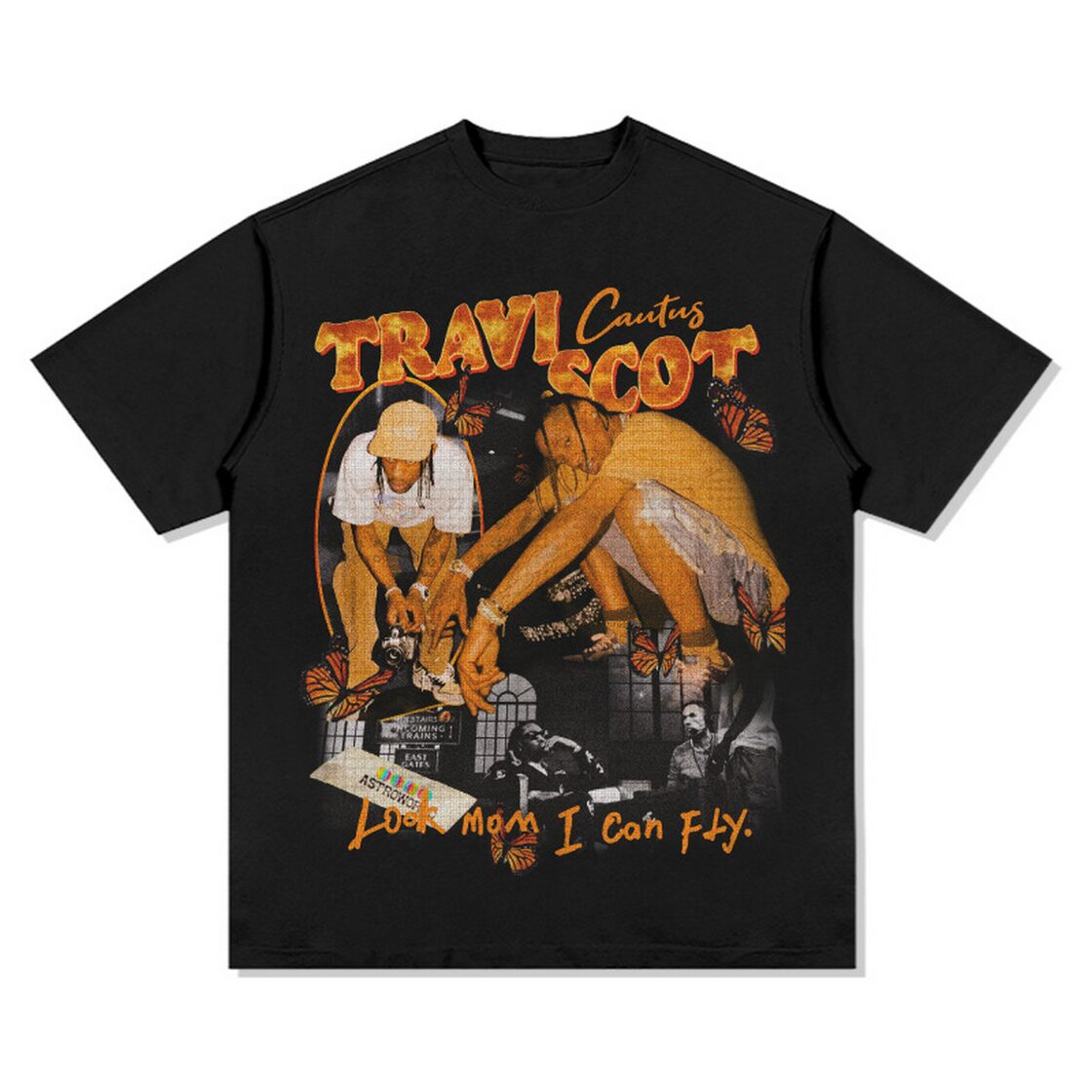 VINTAGE ストリート Travis Scott Tシャツ T925 | PAY ID