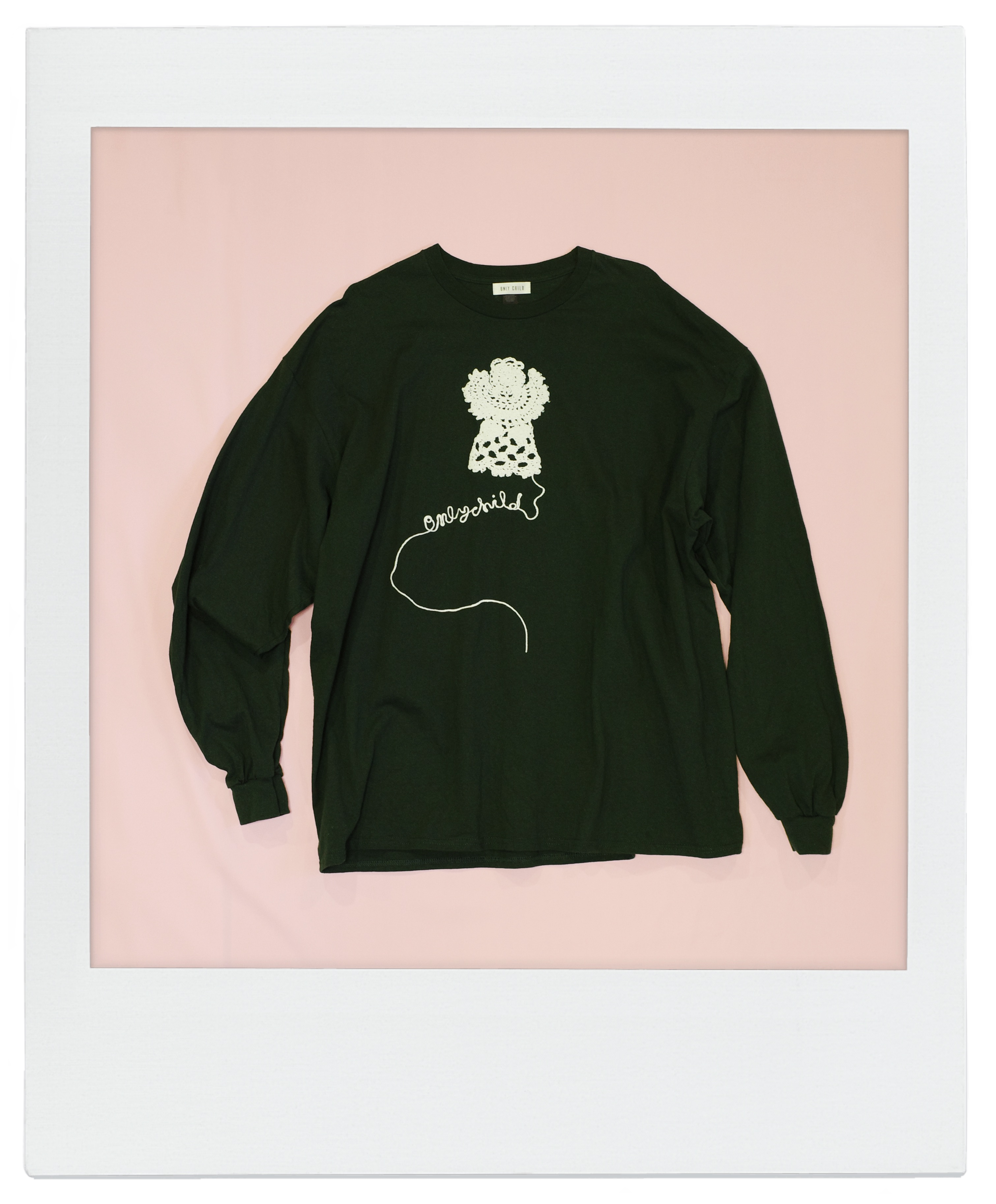 レース天使のロングTシャツ