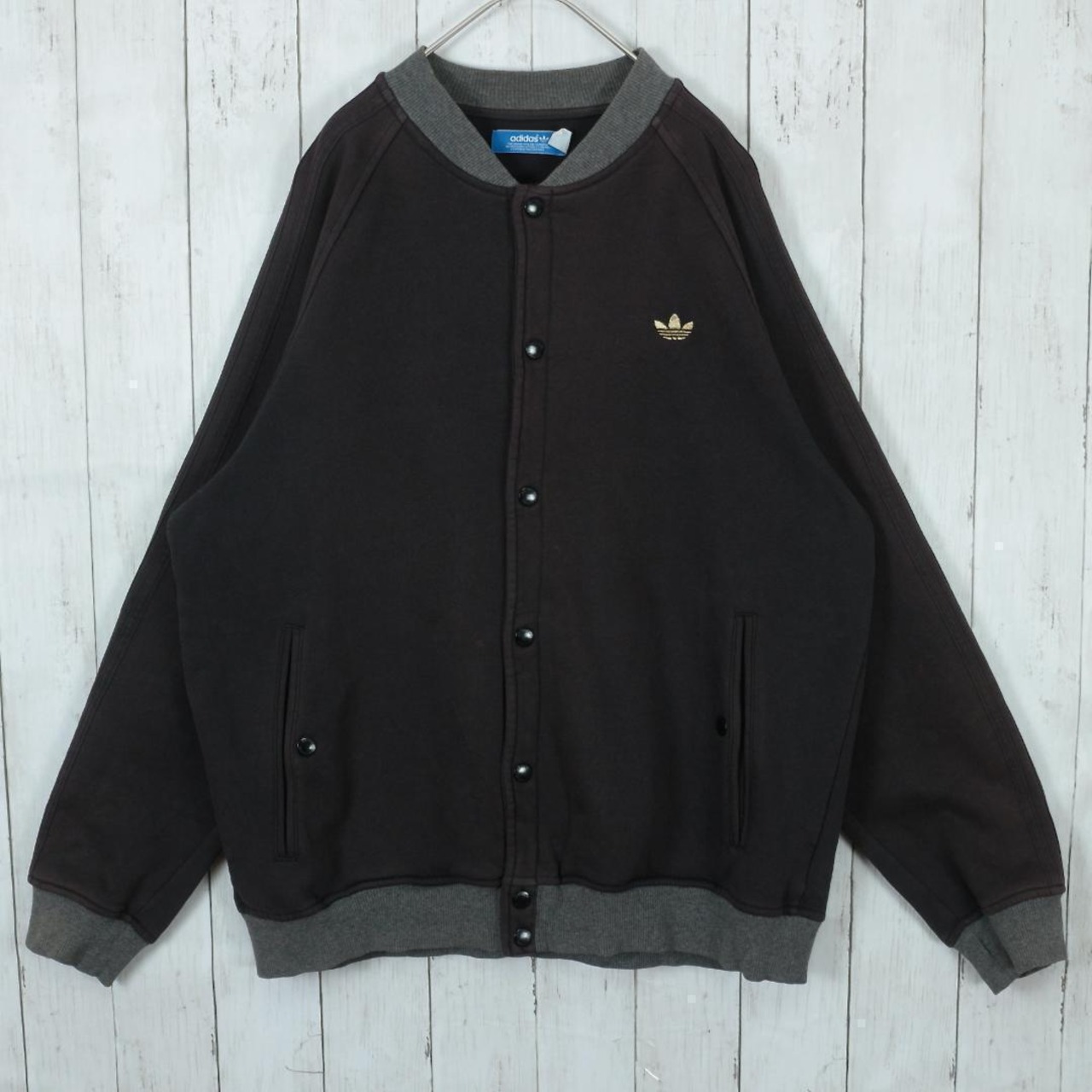 adidas アディダス スタジャン スナップボタンブルゾン L | コーヒーと 
