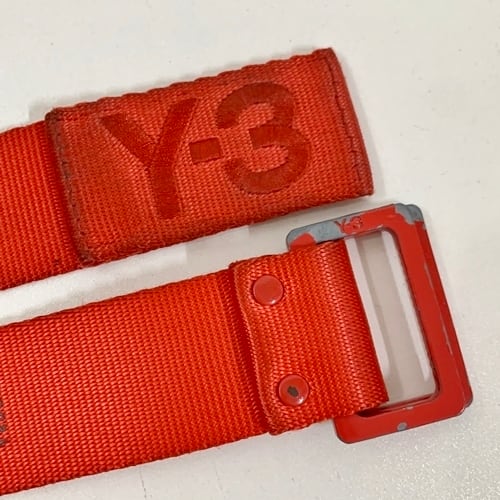 Y-3　ワイスリー　ガチャベルト　レッド　M　【表参道t07】 | ブランド古着Brooch powered by BASE