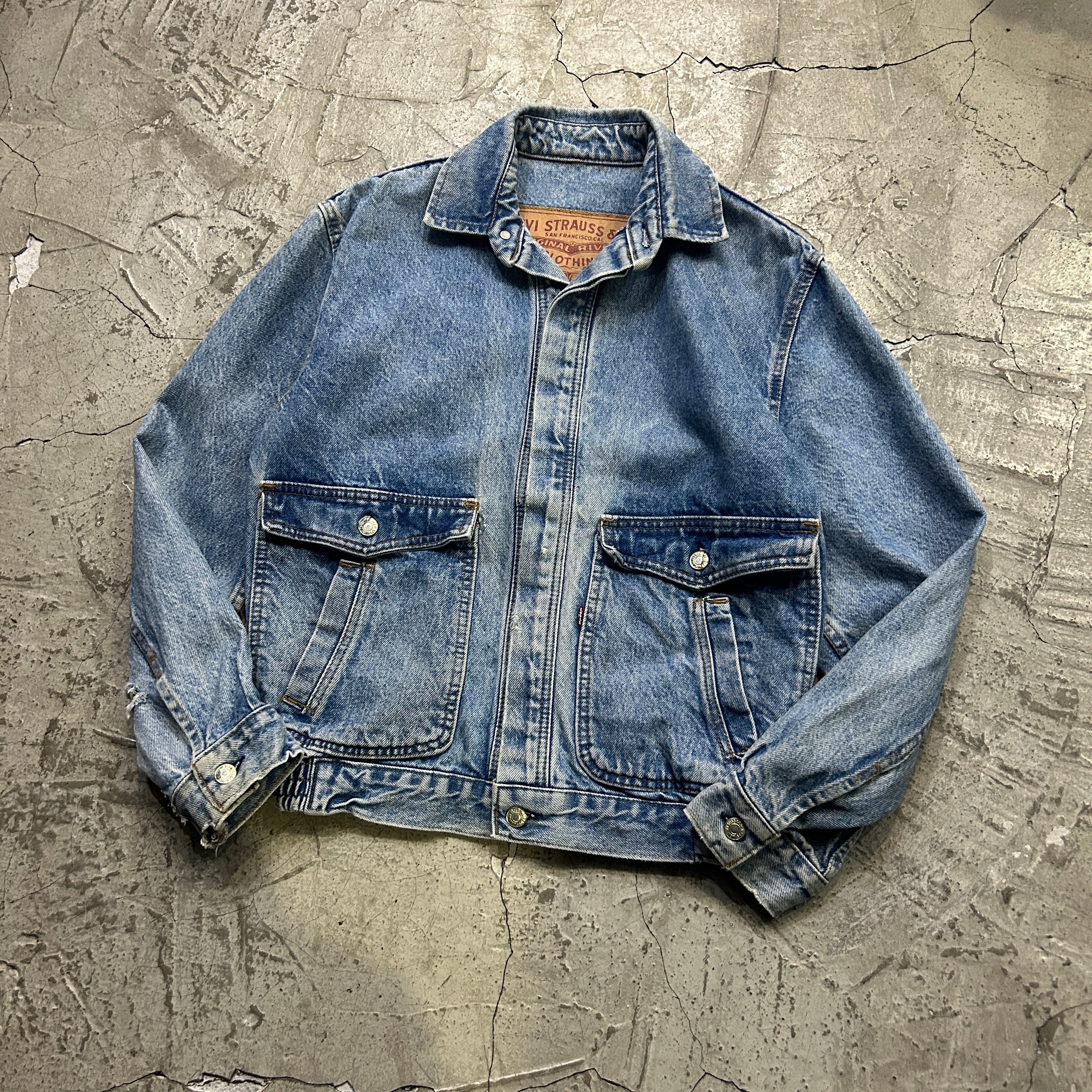 高円寺店】OLD Levi's A-2 type denim jacket made in USA | ruruLi