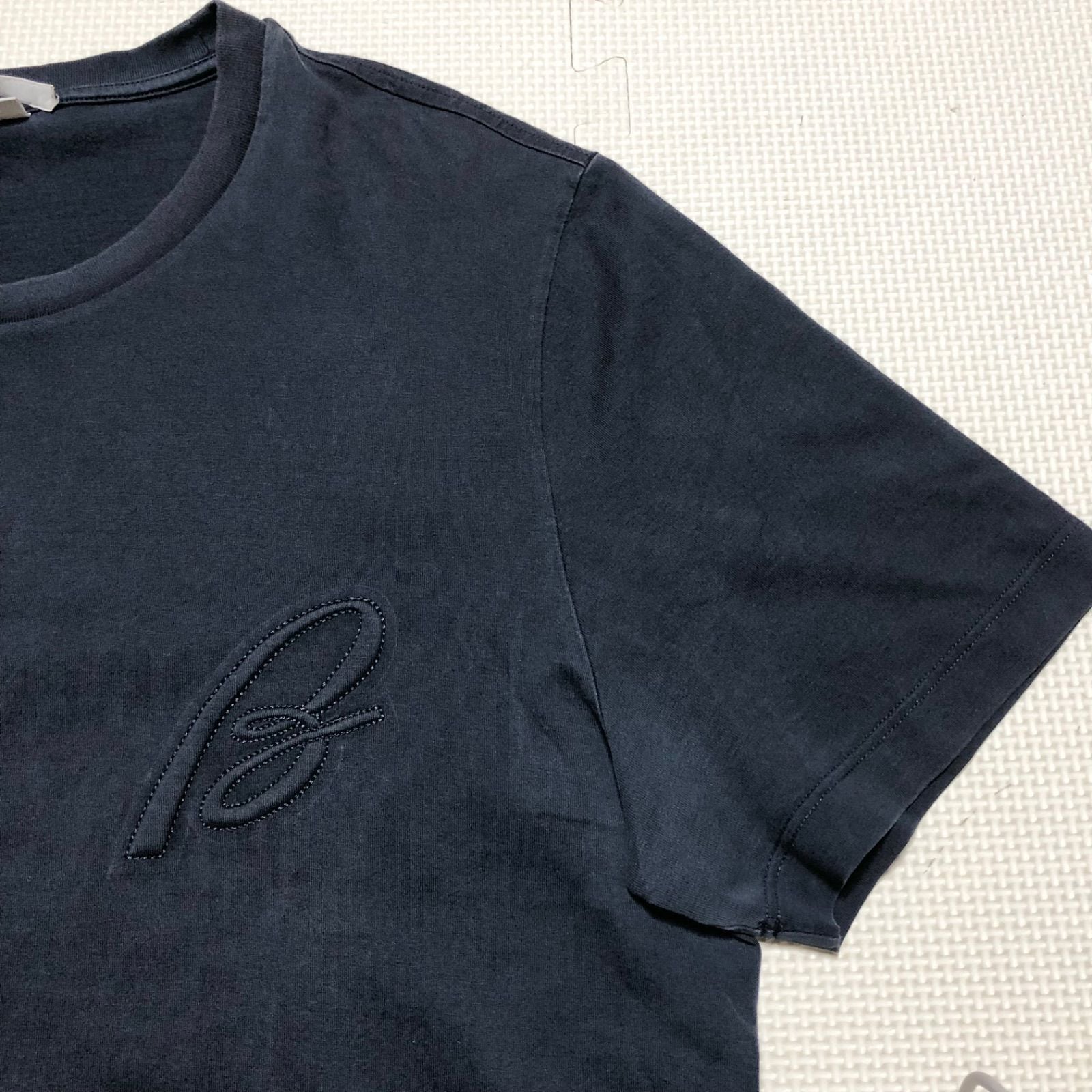 □稀少XLサイズ□Brioni ブリオーニ 半袖Tシャツ ワンポイントロゴ XL