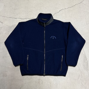 BLACK DIAMOND FLEECE JACKET NAVY 1990’S OLD