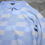 design half zip knit