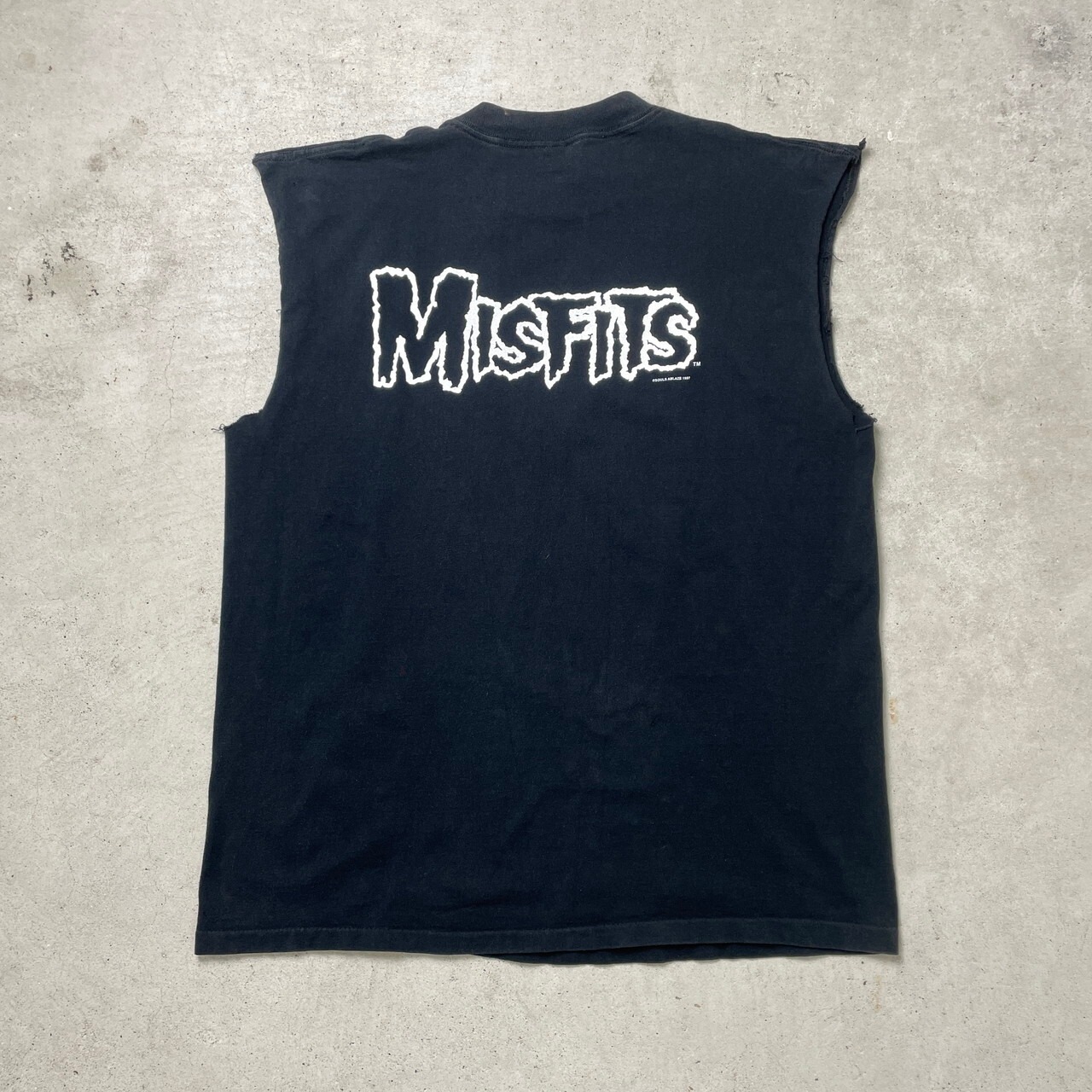 90年代 USA製 MISFITS ミスフィッツ バンドTシャツ バンT ノースリーブ 
