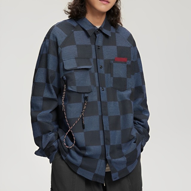 Urban Trek Checkered Over-shirt [1452]