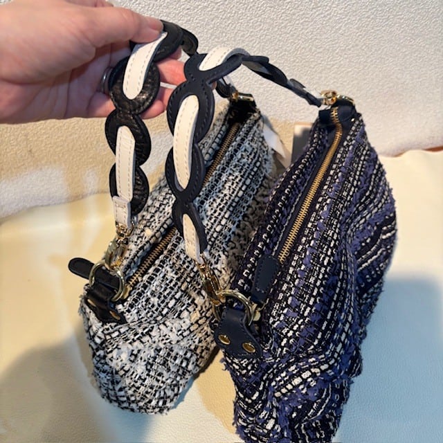 BARDOT ROSE 2WAYツイードショルダーバッグ