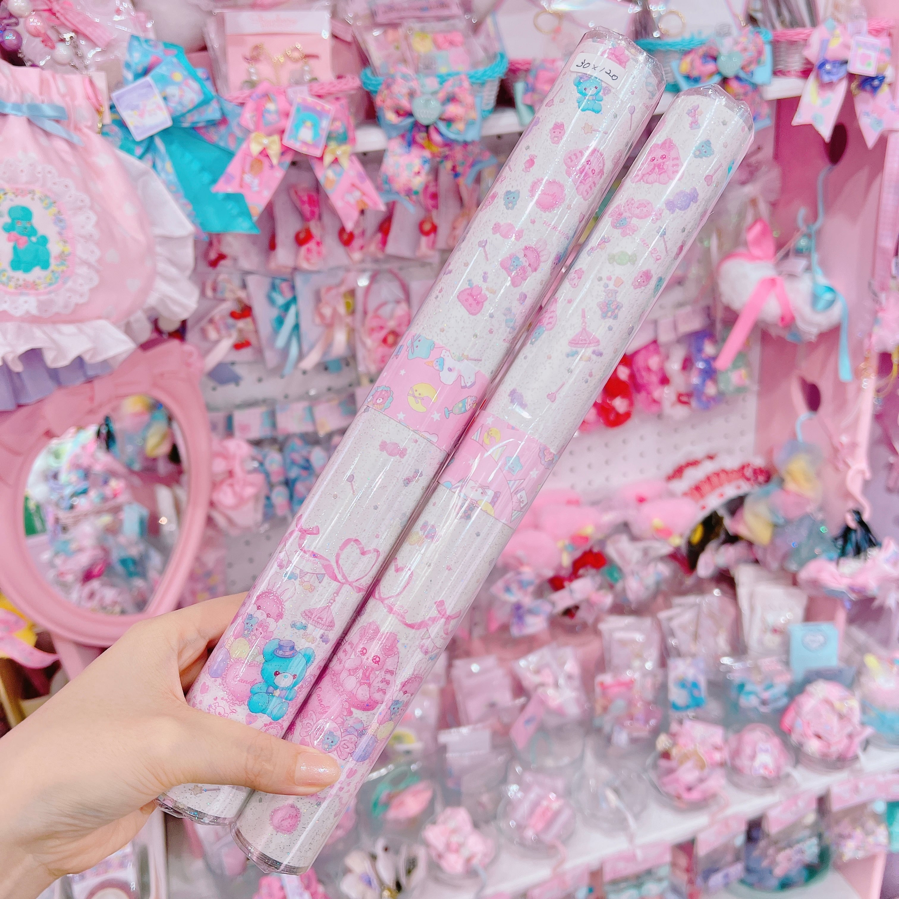 【E7】108-3 PVC生地30×120cm