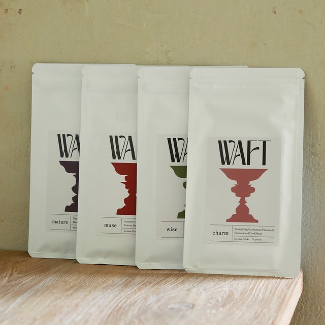 WAFT (ワフト) Incense Stick 4Type お香