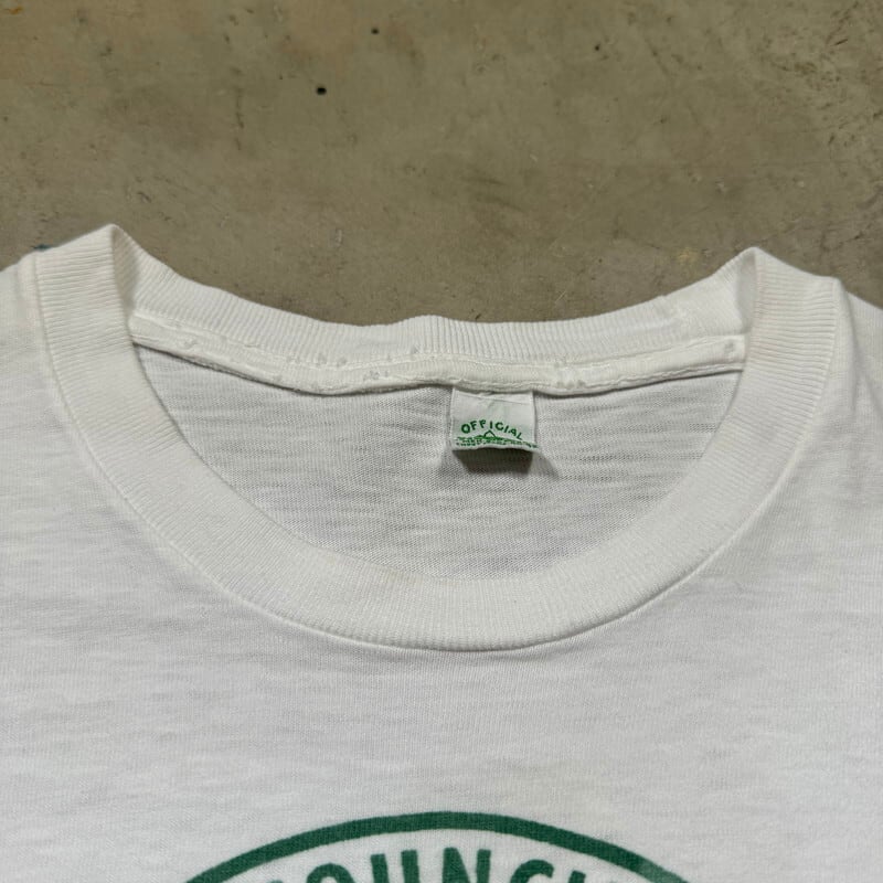 50's~ BOYSCOUT OF AMERICA YUCCA COUNCIL CAMPS STAFF 染込みプリント