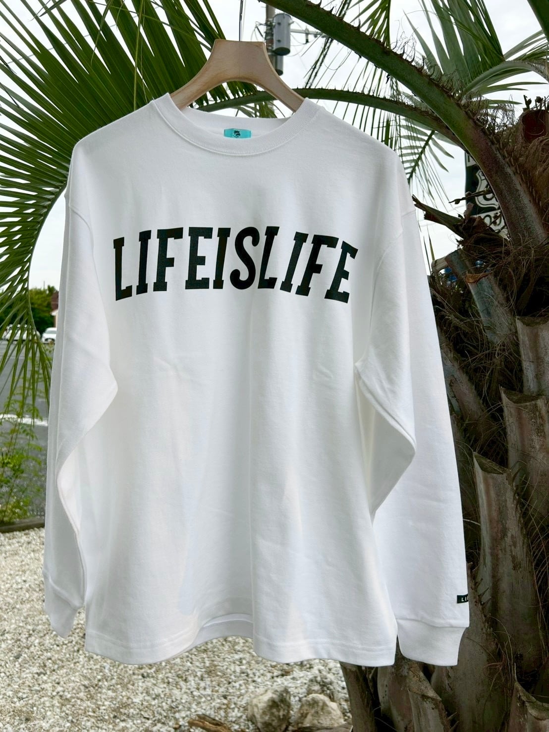LIFE is COLLEGE long sleeve Tshirt ￥6,990(￥7,689)