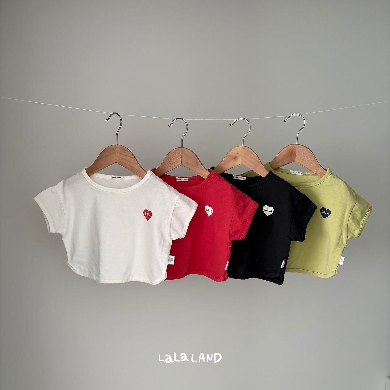 〚予約〛heart lapba Tee <baby><kids>