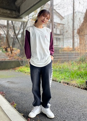 【BSG】GIRLS ROYAL 3/4 BASEBALL Tee