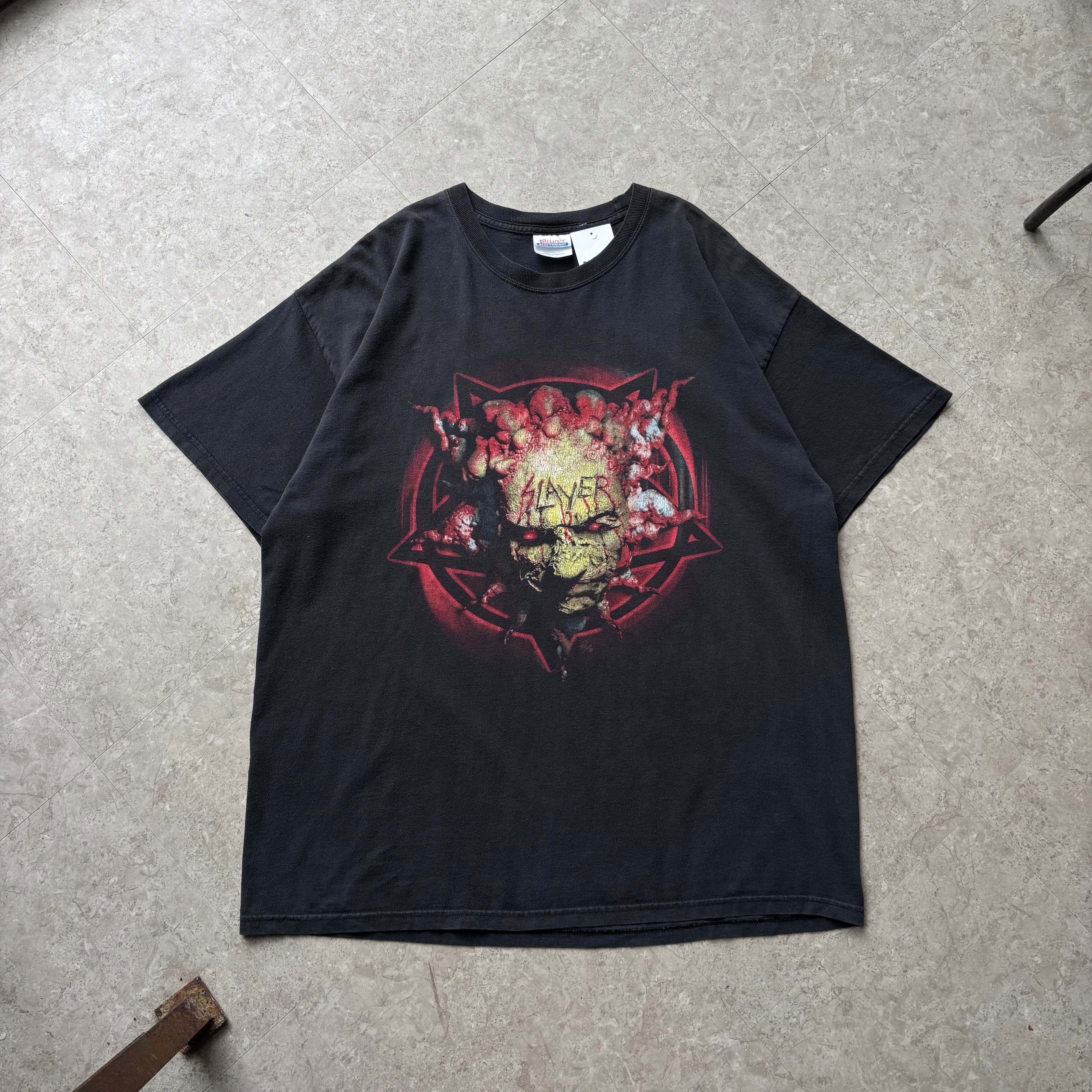 2003s SLAYER "demon head" T-shirt【仙台店】
