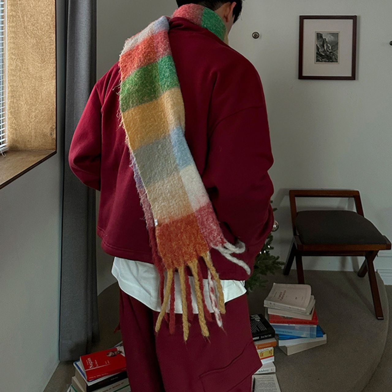 ボリュームチェックマフラー　MT0080401