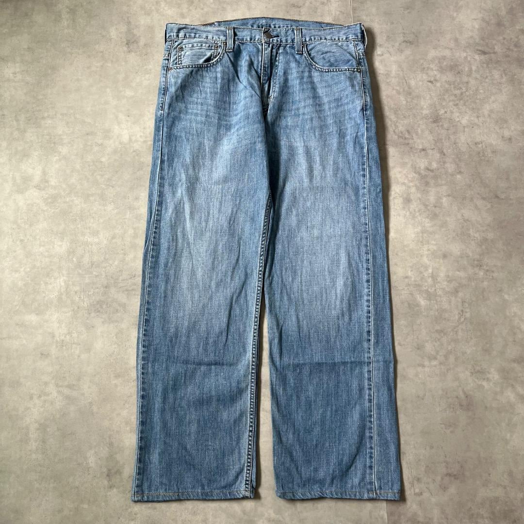 リーバイス569 Levis W32 ブルーデニム 青 ヒゲ 古着 16784
