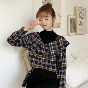 check high neck design tops